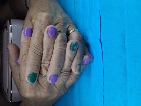 Service pose de vernis